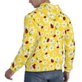 thumbnail image 3 of Hoodies for Men - Chamomile And Ladybug Long Sleeve Comfrt Men'S Fashion Hoodies & Sweatshirts, Sweatshirts for Men Hoodies Pullover Clothing Clothes with Pouch, 3 of 7
