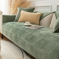 thumbnail image 4 of Autumn and Winter Super Soft Solid Color Plush Thickened Warm and Anti Slip Sofa Cover, 4 of 5