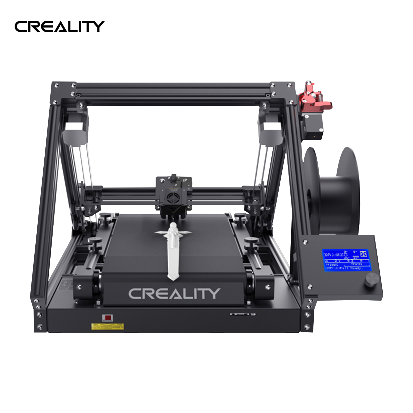 Creality 3DPrintMill 3D Printer, Infinite ZAxis Printing with 8G SD