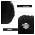 thumbnail image 6 of FUEENIRVA 4 Pcs Small Brooch Black Cute Pompom Decoration for Crafts and Jewelry Decoration, 6 of 7
