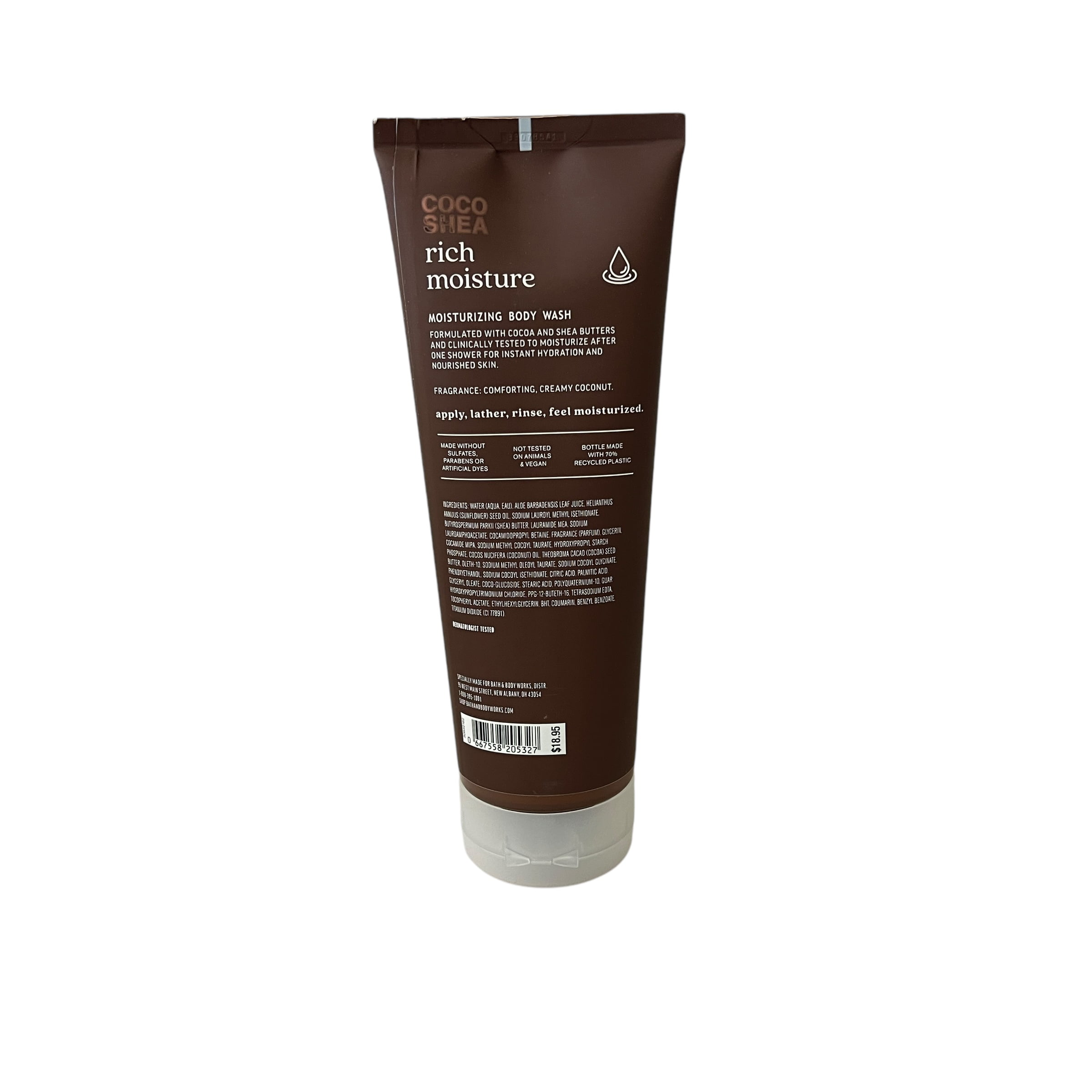 Bath & Body Works Coco Shea Moisturizing Body Wash 10 fl oz 2 Pack