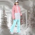 thumbnail image 2 of Niaviben Ski Sets for Women Snowboard Jacket Woman Thermal Set Womens Ski Jacket Ski Suit Women Ski Jackets Women Womens Plus Size Ski Jacket Pink XS, 2 of 4