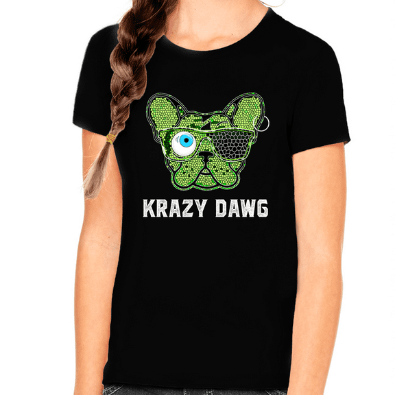 Crazy Dog Shirt - Dog Shirts for Girls - Dog Gifts for Girls - Kids Dog Lover Shirts