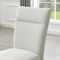 thumbnail image 5 of Roundhill Furniture Sorlen Modern 7-Piece Dining Set, 3D Faux Concrete Table with 6 Chairs, 5 of 14