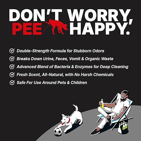 TurfSpa MAX Urine & Odor Turf Detox: Double-Strength Enzyme Cleaner & Odor Eliminator for Artificial Grass, Turf, Concrete & Patios, Pet Urine Enzymatic Cleaner for Dogs & Cats – 32 oz Sprayer