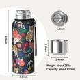 thumbnail image 7 of 20 Oz Shiba Inu and Flowers Coffee Tumbler Double Wall Insulated Stainless Steel Water Bottle | Metal Reusable Thermoses Flask with Cup Cap | Leak & Sweat Proof with Anti-Dust Lid, 7 of 7