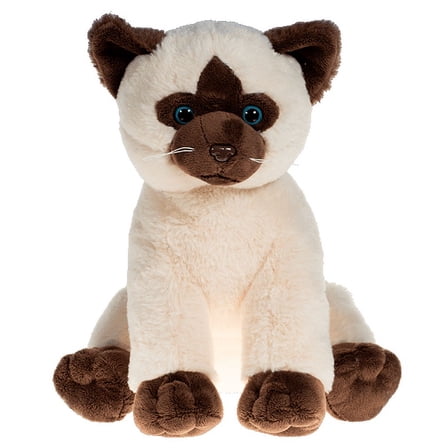 Plush Gear Sammy The Siamese Cat Stuffed Toy 16 inch Mummy Morph Suit - Adorable & Cozy Teddy Bear Costume, Ideal Combo Gift for Kids