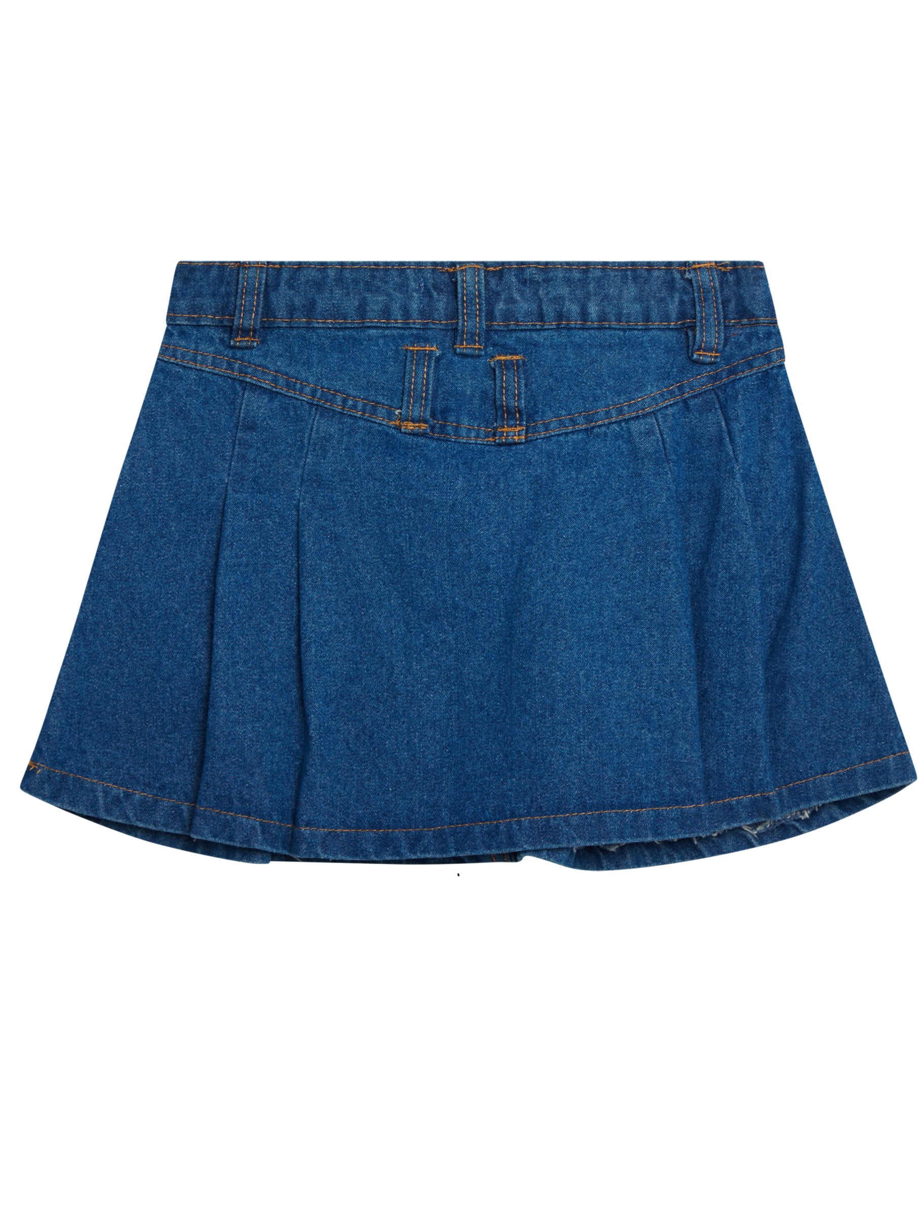 Jessica Simpson Girls' Tee and Denim Skirt Outfit Set, 2-Piece, Sizes 4-12