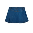 thumbnail image 4 of Jessica Simpson Girls' Tee and Denim Skirt Outfit Set, 2-Piece, Sizes 4-12, 4 of 9