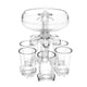 thumbnail image 1 of Dispensador de 6 vasos de chupito y soporte para cócteles, dispensador de chupitos para bar Sin luces, 1 of 9