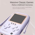 thumbnail image 4 of Consola de Juegos Retro PortáTil 2 en 1, BateríA Externa de 10 000 MAh con Carga de Dos Cables, Juegos Infantiles Retro NostáLgicos C, 4 of 5