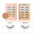 thumbnail image 5 of GHSOHS Reusable Eyelashes Thick Curly Long Lashes Extension Kit Soft Diy C Curling Natural Single Eyelashes Thin False Eyelashes Set Makeup, 5 of 7