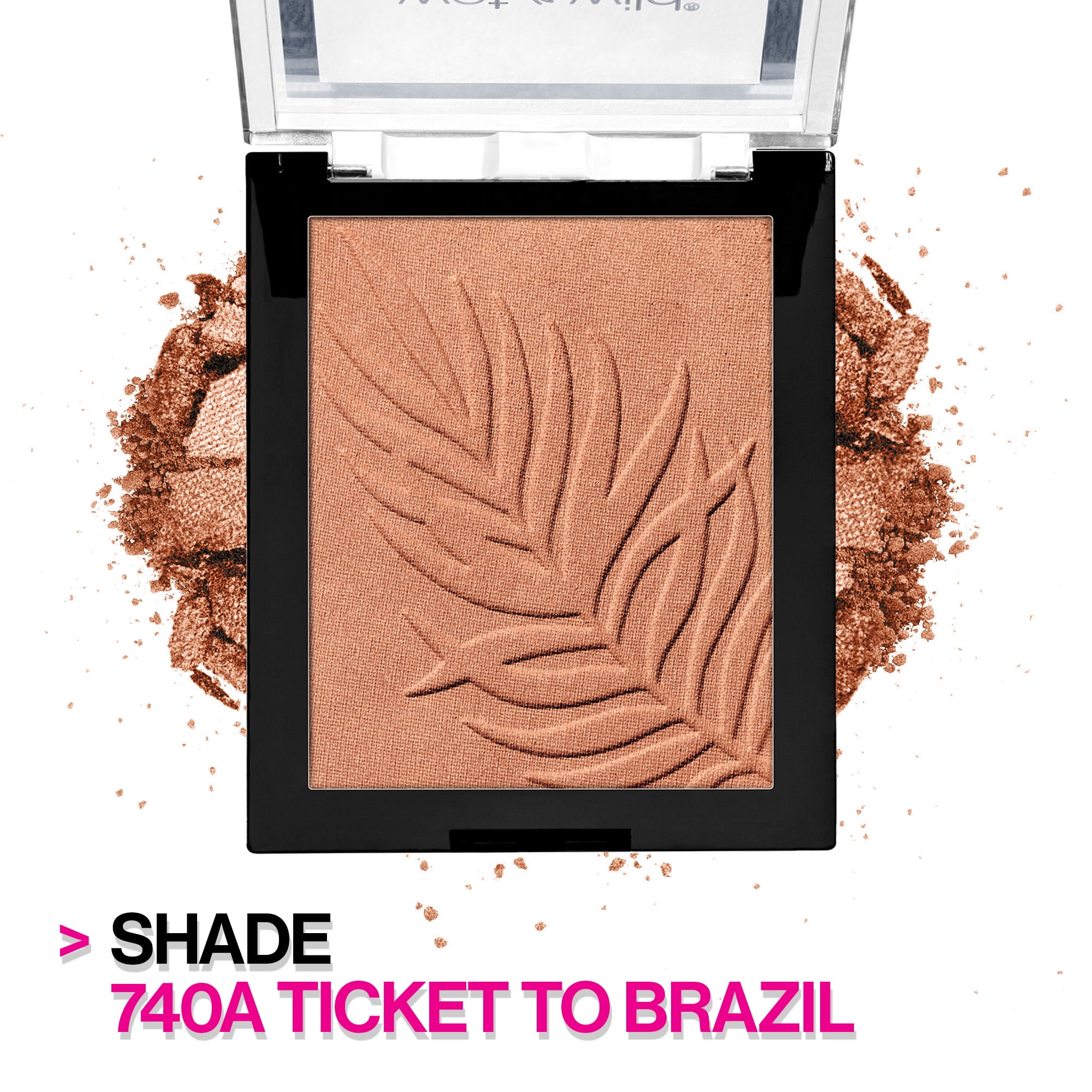 (2 pack) Wet n Wild Color Icon Bronzer, Blendable Bronzing Makeup, Ticket to Brazil, For All Ages