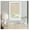 Alabaster, variant on Cordless Light Filtering Mini Blind - 24 Inch Width, 64 Inch Length, 1" Slat Size - Grey - Cordless GII Morningstar Horizontal Windows Blinds for Interior by Achim Home Decor