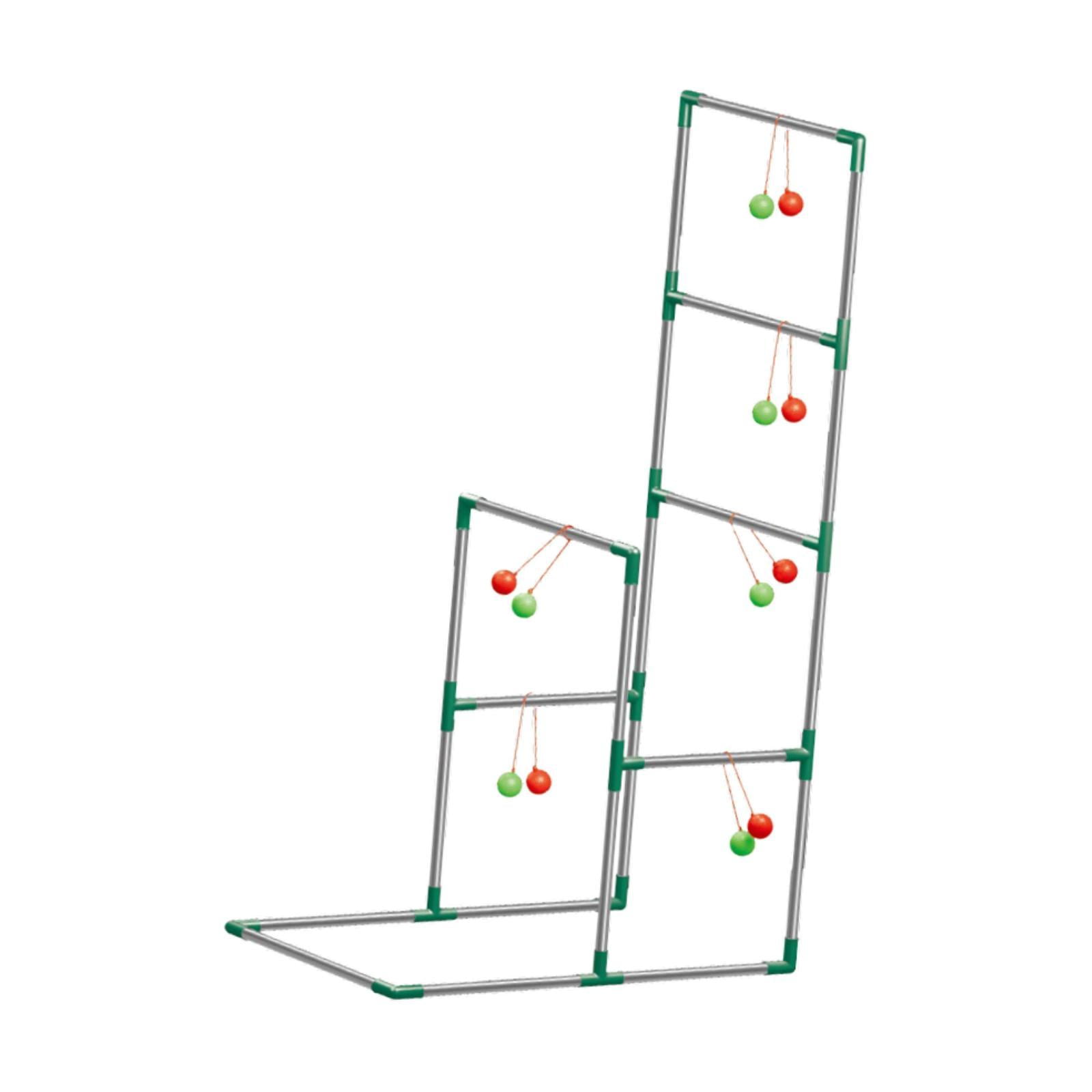 harayaa Ladder Toss Outdoor Game Set Backyard Beach Lawn Courtyard Yard Tossing Game Set