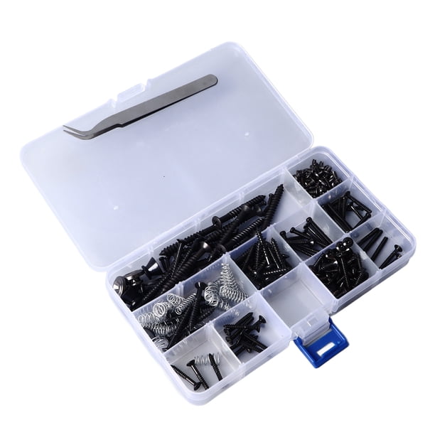 Kit de Tornillos de Reparación de Guitarra de Metal Solución Completa de Reparación de Guitarra Rendimiento Duradero Fácil de Transportar Aplicaciones Versátiles ANGGREK Otros