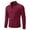 Red, variant on Fall Sweaters For Men New Zipper High Neck Solid Color Fashionable Knitted Mens Warm Sweaters,Blue,L
