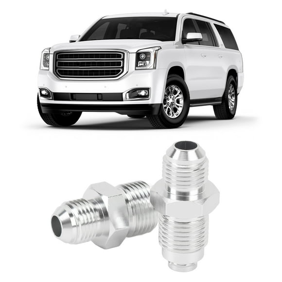 Power Steering Adapter Fitting, Metal Alloy 2 Pcs 6AN Power Steering Fitting for Power Steering Boxes