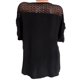thumbnail image 4 of Blusas blancas elegantes e informales de verano para mujer, con cuello en V, estampado floral ahuecado, con ojales bordados, holgadas, para uso diario, tallas grandes, 4 of 4