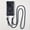 Transparent Black, variant on Crossbody Lanyard Necklace Transparent Phone Case For Magnetic Wireless Charge Phone Case for iPhone  17ProMax 17Pro 17Air 17 16 15 11 12 13 14 Pro Max Plus Anti-lost Cover
