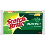 Scotch-Brite Heavy Duty Scrub Sponges, 9 pack