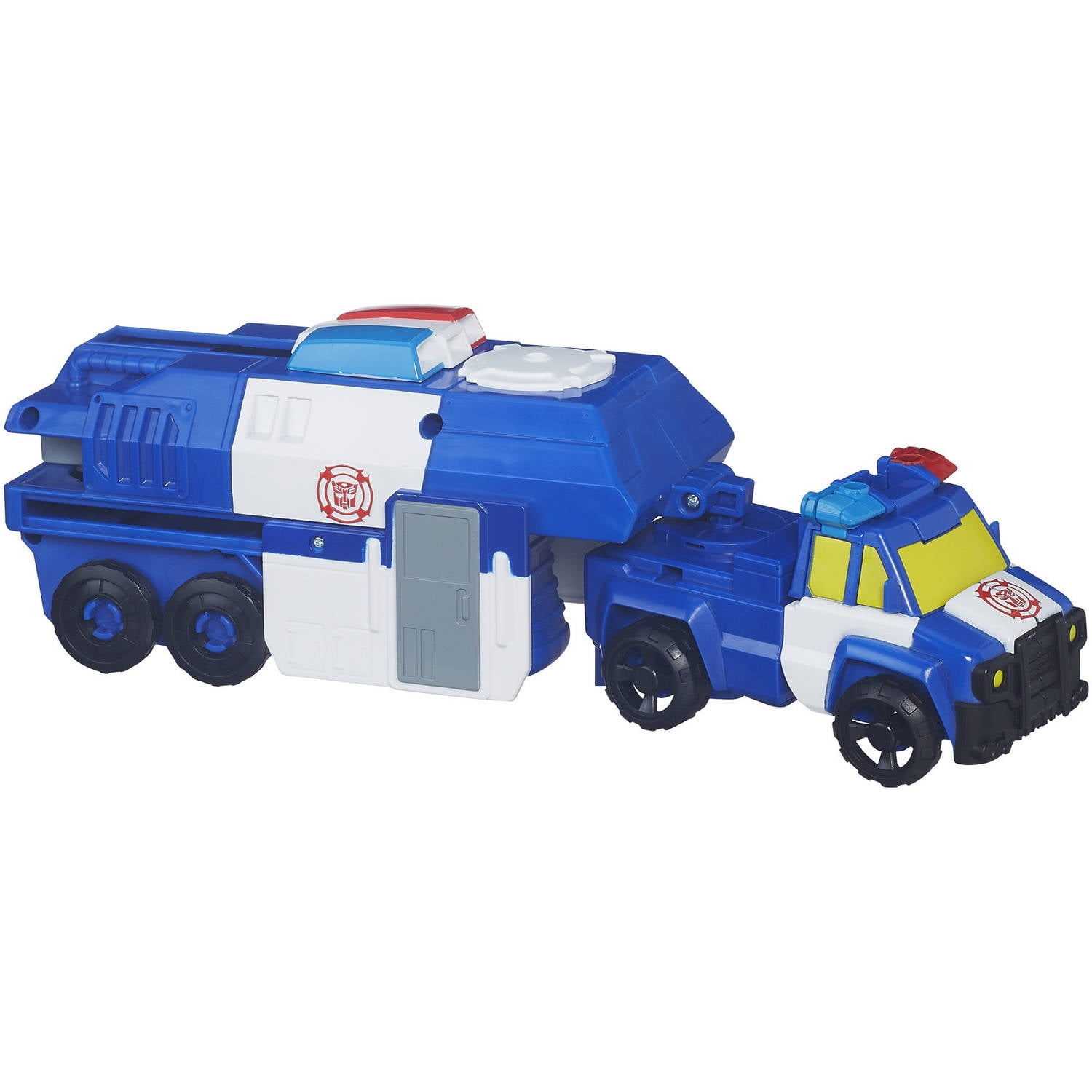 Transformers Playskool Heroes Rescue Bots Claw Capture CHASE Hasbro Trailer
