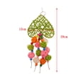 thumbnail image 2 of GROWTH TANK Colorful Bird Rattan Chewing Toy for Bird Parrot Budgie Cockatiel Parakeet Cage, 2 of 9