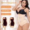 thumbnail image 6 of Tummy Control Shapewear Panties for Women High Waisted Body Shaper Slimming Shapewear Underwear Girdle Panty, 6 of 7