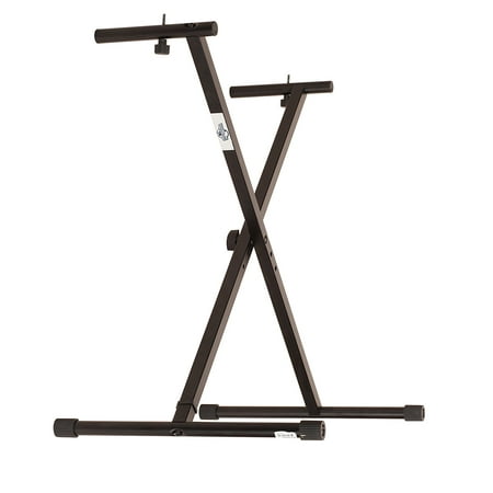 YXKS Yamaha Keyboard Stand, Designed to fit Yamaha keyboards -- top tubes fit in grooves in the underside of the keyboard. By World