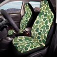 thumbnail image 4 of CHAQLIN Monstera Leaves Durable Car Seat Covers for Auto, Stretch Universal Front Car Seat Covers Waterproof Polyester Fabric Vehicle Seat Protector, 4 of 11