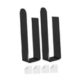 thumbnail image 3 of de acrílico para sombreros, organizador de sombreros resistente con cinta de doble cara, soporte para sombreros, soporte para armario, sala Negro, 3 of 9