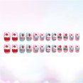 thumbnail image 2 of 24PCS Child Makeup Toy Nail Sticker Toy Fake Nails False Nail Tips Manicure Beauty Tools for Kids, 2 of 7
