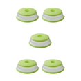 thumbnail image 2 of Injueey Microwave Plate Cover Foldable with Vent Covers Heating Oil-proof -proof Guard Splatter Folding for Vegetables Type2 NO2, 2 of 6