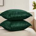 thumbnail image 6 of 18×18 Inch Decorative Throw Pillow Cover 2-Pack Soft Textured Accent Cushion for Sofa Bed Living Room Home Decor, 6 of 12