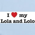 thumbnail image 2 of CafePress - I Love My Lola And Lolo Infant Creeper - Baby Light Bodysuit, Size Newborn - 24 Months, 2 of 4