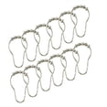 thumbnail image 1 of Bath Bliss 5292-CHR Rideau de Douche Anneaux&44; Chrome - Pack de 12, 1 of 3