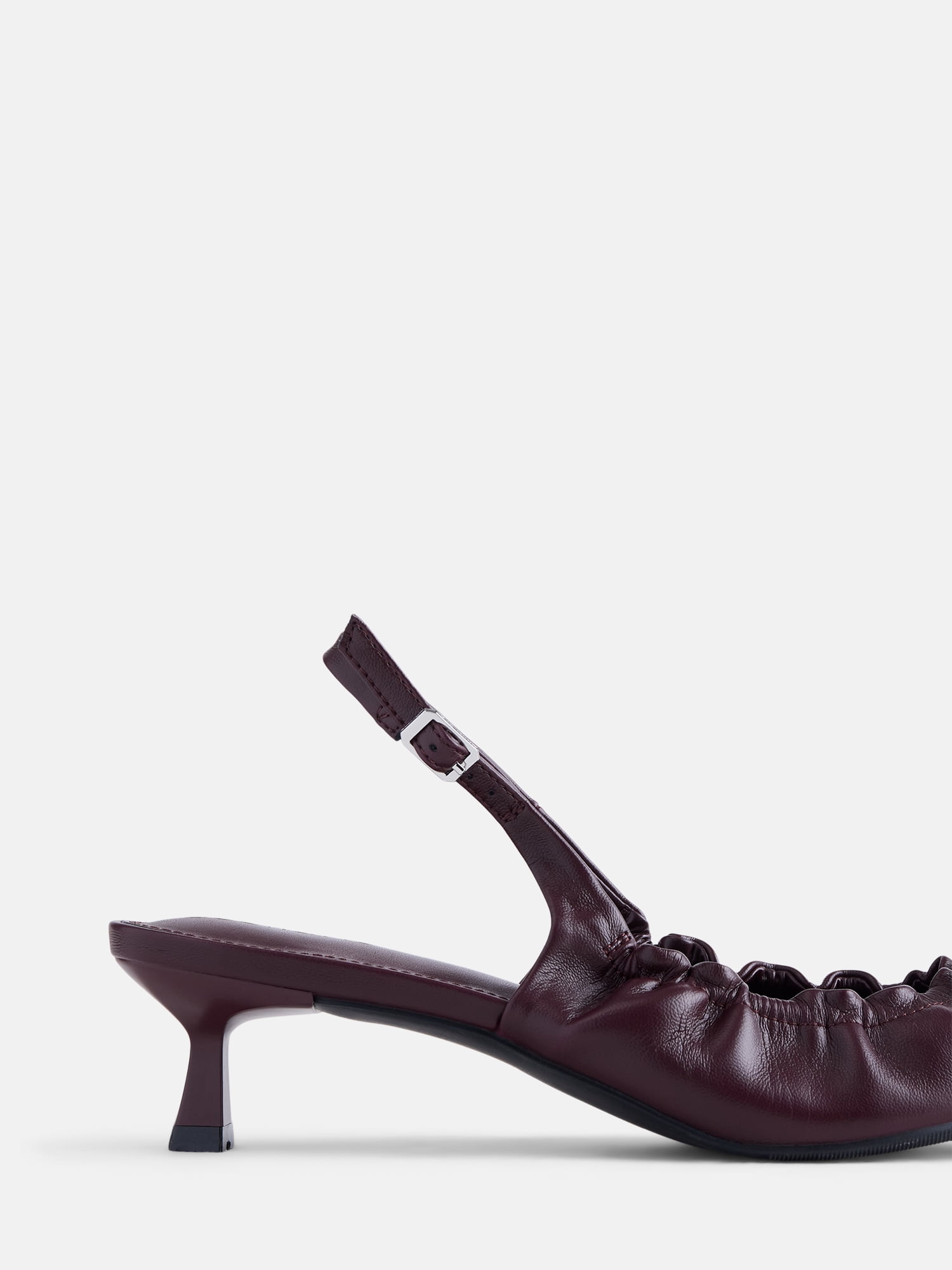 Scenario Women's Scrunch Slingback Heels