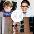thumbnail image 7 of Eyeglass Nose Pad Anti-Slip Glasses Nose Grips for Plastic Frames Silver, 7 of 7
