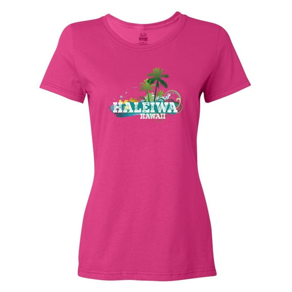 Inktastic Haleiwa Hawaii Vacation Women's T-Shirt