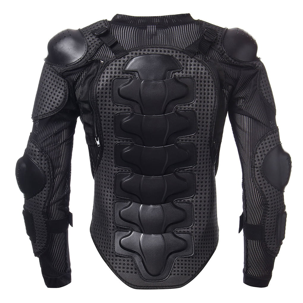 Body Armour Motorcross,Motorbike Full Body Armor Armour Protective Gear Racing Shirt Jacket Protector with Chest Back Protection Motorbike Armour for Men