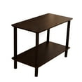 thumbnail image 3 of Mesa auxiliar de 2 niveles yeacher con diseño abierto color negro, 3 of 8