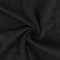thumbnail image 4 of Camisetas Casuales de Manga Corta de las Mujeres con Cuello en V, Cuello Redondo, Color Sólido Blusa Ligera de Poliéster, 4 of 7