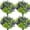 C, variant on 8-Piece Premium Artificial Grass Autumn Colors Bouquet for Office, Bathroom, Bedroom