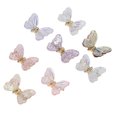 thumbnail image 2 of 8 pegatinas para uñas, mariposa, circonita, adorno delicado, accesorios de diseño hechos a mano, 2 of 8