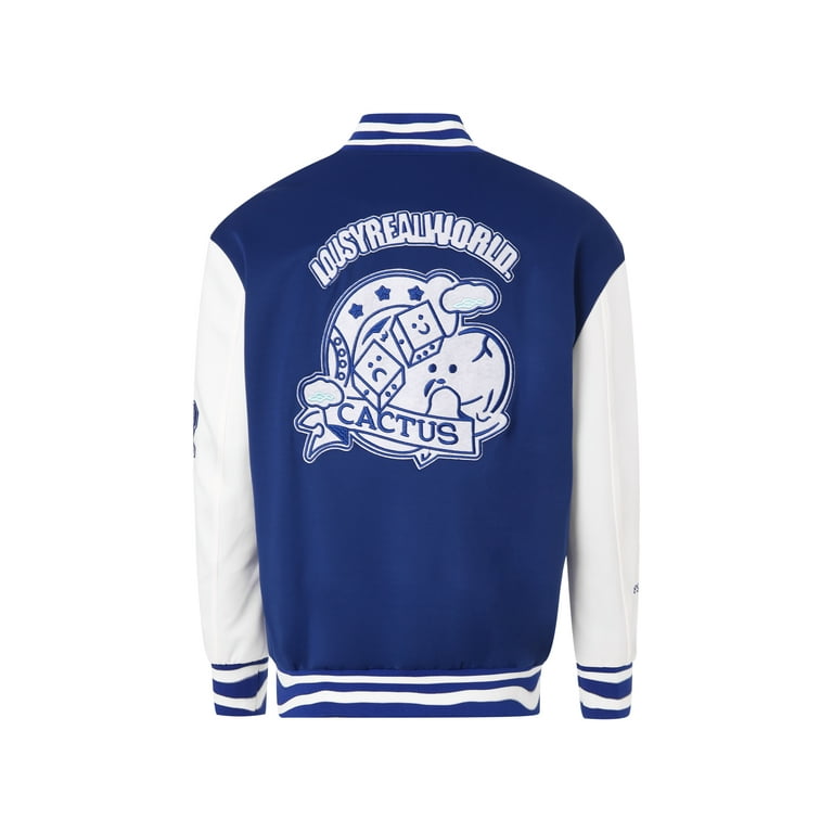 Wybzd Men's Varsity Classic Casual Baseball Jacket