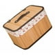 thumbnail image 2 of Cesta de almacenamiento de tejido Caja de almacenamiento de juguetes de  de bambú con tapa Style02 Estilo02 Zulema Cesta de almacenamiento de bambú, 2 of 8