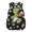 Basketball Cartoon Dinosaur, variant on T-rex Dinosaur Print Lightweight Student Backpack, Waterproof Polyester School Bag, Adjustable Shoulder Straps School Backpack for Camping