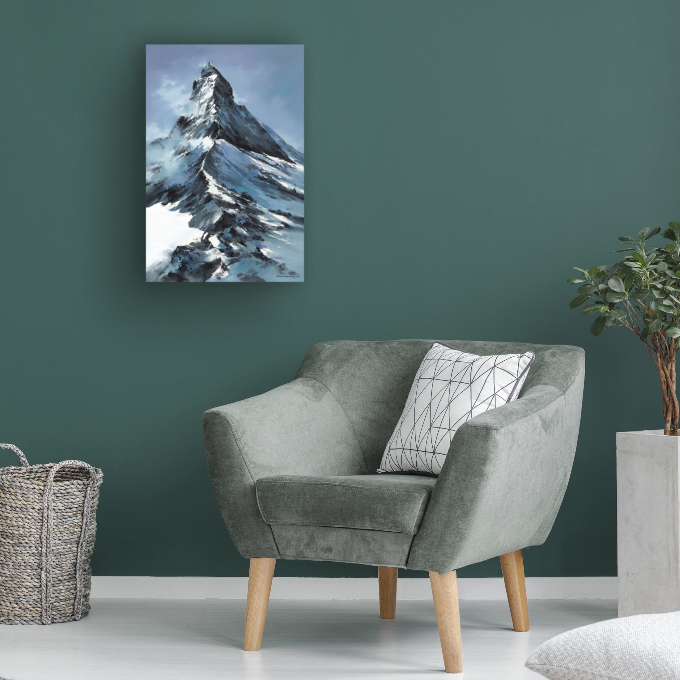 Canvas Wall Art - Thomas Leung 'Apex' Wall Art for Living Room, Bedroom, or Office Décor by Trademark Fine Art - 16 x 24 Inches