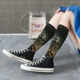 thumbnail image 5 of KLL Metal Evil Skull Print Cool Socks Men's Women's Crew Socks Funny Crazy Novelty Stockings, 5 of 6
