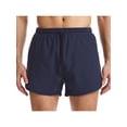 thumbnail image 2 of Txlixc - Pantalones de chándal de secado rápido para hombre, pantalones cortos de ejercicio de malla transpirable para gimnasio con bolsillo con cremallera, pantalones cortos con cordón Txlixc  Casual, 2 of 4